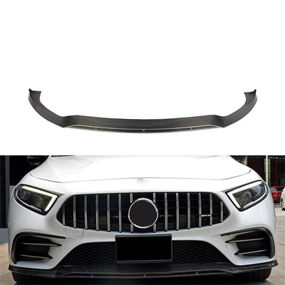 Otras fibras de carbono C257 Parche delantero de labio para el mentón para Mercedes Benz CLS CLS 400 Sport CLS53 AMG 2018 2019