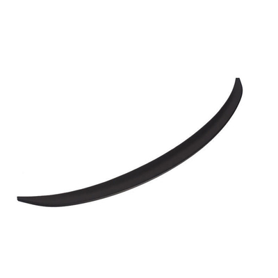 Diseño de piezas de automóviles brillante negro de fibra de carbono Spoiler labial trasero para Mercedes Benz W117