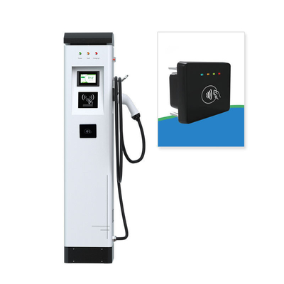 Corriente de salida de CA 22kw Batería de carga rápida Interfaz Estación de carga de EV con POS