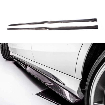 2013-2021 Repartición de prensas laterales de fibra de carbono para Mercedes Benz W205 C205 Sport