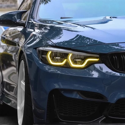 Otros colores: amarillo limón ojos de ángel DRL faro LED para BMW F80 M3 F32 F82 M4 F36