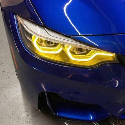 Otros colores: amarillo limón ojos de ángel DRL faro LED para BMW F80 M3 F32 F82 M4 F36