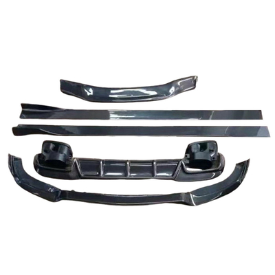 Mercedes Benz E63 W212 2014-2016 Kit de carrocería de fibra de carbono estilo B Spoiler del labio delantero