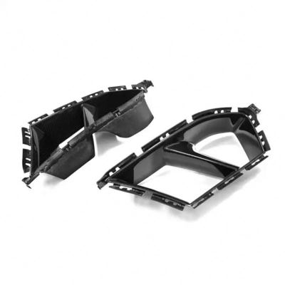 Reemplazar/Reparar MP estilo Pre-Preg Fibra de carbono seca Ventanas del parachoques delantero para BMW Serie 3 G80 M3 G82 M4