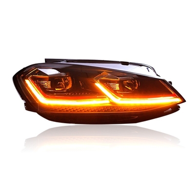 Experimenta los últimos faros secuenciales de estilo 7.5 tipo LED para VW Golf Mk7 2013-2020