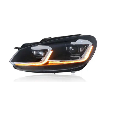 VW Golf 6 faro LED DRL lámpara de señal HID Bi Xenón Auto accesorios para 2008-2012