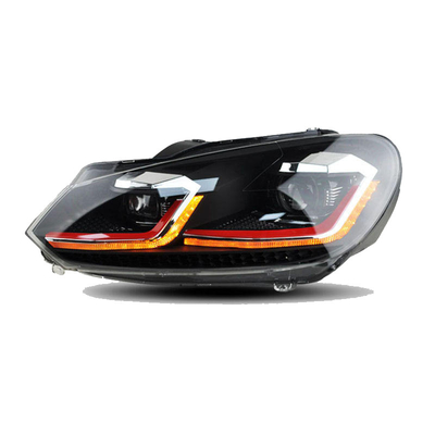 VW Golf 6 faro LED DRL lámpara de señal HID Bi Xenón Auto accesorios para 2008-2012
