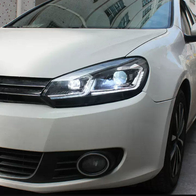 VW Golf 6 faro LED DRL lámpara de señal HID Bi Xenón Auto accesorios para 2008-2012