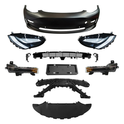 Lámpara delantera de la parrilla del parachoques para automóviles OEM 1084168-SO-5-E Para Tesla MD3 2020 2021 Imagen a color