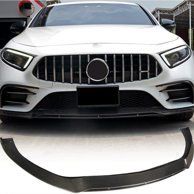 Labio del parachoques delantero de fibra de carbono real para Mercedes Benz CLS CLS400 Sport Year Otro