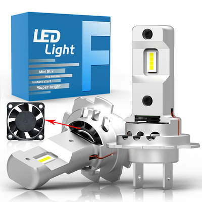 Bulbos de faros LED de alta potencia para automóviles Duración de vida 50000 horas Temperatura del color 6000K