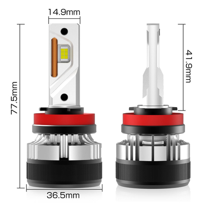 7 pulgadas bombillas LED G12 20000 lumens 55 vatios -40°C- 80°C para piezas de accesorios de automóviles