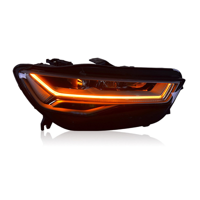 C7P Luz de día LED Matriz de faro de ensamblaje para A6L Modificado para Audi A6L