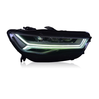 C7P Luz de día LED Matriz de faro de ensamblaje para A6L Modificado para Audi A6L