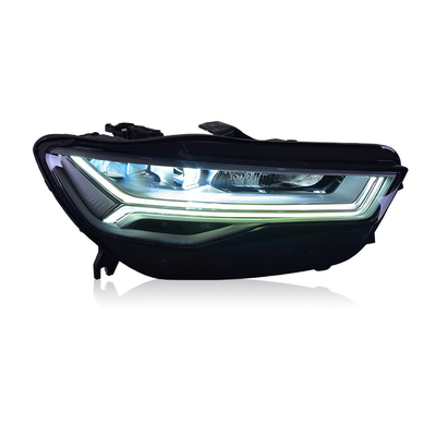 C7P Luz de día LED Matriz de faro de ensamblaje para A6L Modificado para Audi A6L