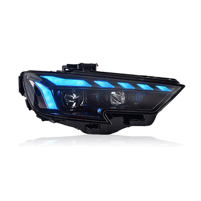 2017-2020 Audi A3 conjunto de faros con lente LED modificada con agua corriente y señal de giro