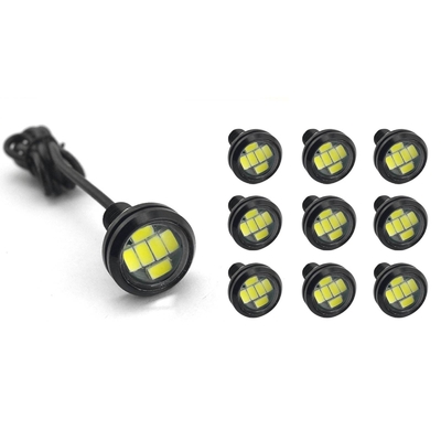 Automóvil y otros 18Mm 9W Led Fog Reverse Backup Drl lámpara de luz con vida útil de 50000h