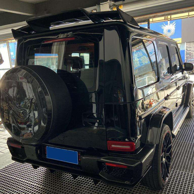 Ángulo de spoiler de techo trasero de carbono seco para Mercedes Benz Clase G 2019-21 W463 G550 G63