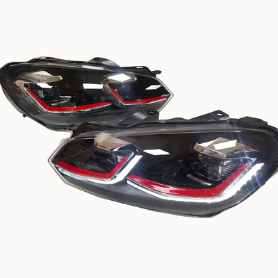 Año 2009-2013 Golf 6 Ajustado VW VI faros con halógeno a Xenón / LED personalización