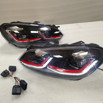 Año 2009-2013 Golf 6 Ajustado VW VI faros con halógeno a Xenón / LED personalización