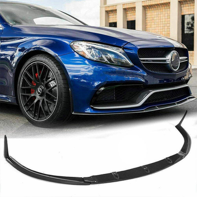 Parche delantero de fibra de carbono labio delantero para Mercedes Benz C63 AMG de 2 puertas 2015-2019 100% probado