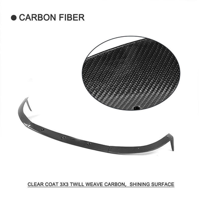 Parche delantero de fibra de carbono labio delantero para Mercedes Benz C63 AMG de 2 puertas 2015-2019 100% probado