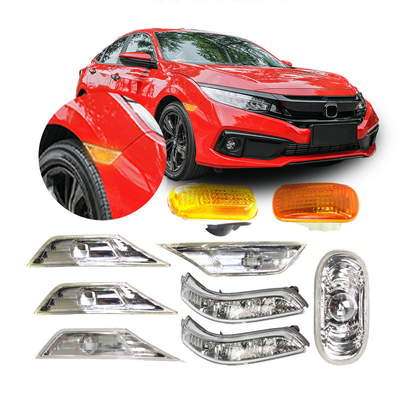 Lámpara de señalización lateral del automóvil para Honda Civic Accord Fit Vezel Crv City