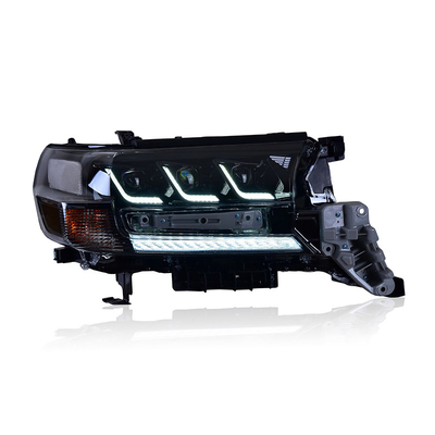 Toyota Land Cruiser 16-20 LED luces diurnas con señales de giro de agua corriente