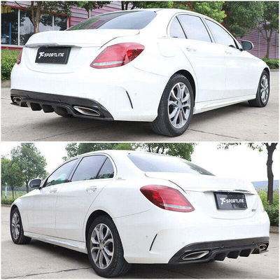 Reemplazar/reparar carrocería de automóvil de fibra de carbono para Mercedes Benz W205 C250 Sport