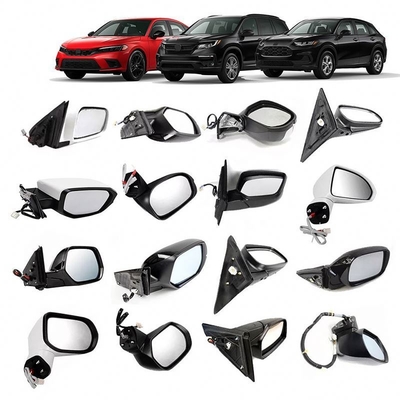 OEM 76258-TM4-H01 Espejo de puerta lateral Espejo retrovisor para accesorios de automóviles HONDA City