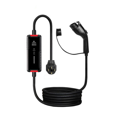 Interfaz CCS estándar cargador de automóviles eléctricos portátil inteligente 16A tipo 2 para hogares europeos