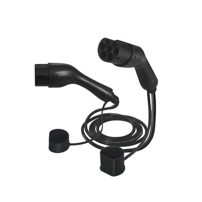 3.5kw Tipo 2 o Tipo 2 16/32A Cable de carga para vehículos eléctricos Resiste el voltaje 2000V