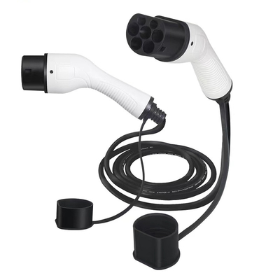 Cargador de vehículos eléctricos de 22 kW Tipo 2 a Tipo 2 / Cable de carga de cargadores de vehículos eléctricos de carga rápida para una carga segura