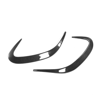 Ventilaciones de las aletas traseras del parachoques de fibra de carbono para Mercedes Benz C217 S500 S63 S65 AMG 2014-2018