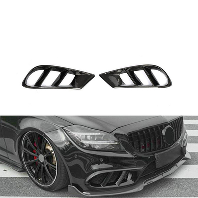 Fibra de carbono delantera parachoques de ventilación de aire para Mercedes Benz CLS W218 deporte 2014-2017