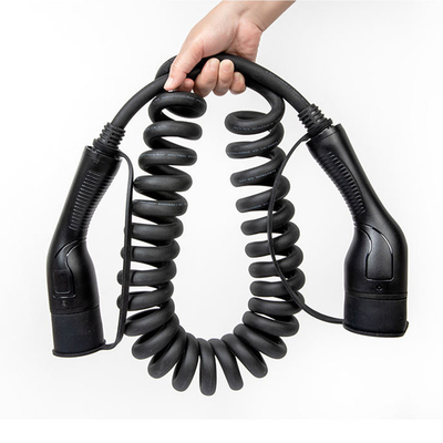 Mercado europeo Cable de carga para vehículos eléctricos de tipo 2 a tipo 1 con un rango de temperatura de -30 oC a 50 oC