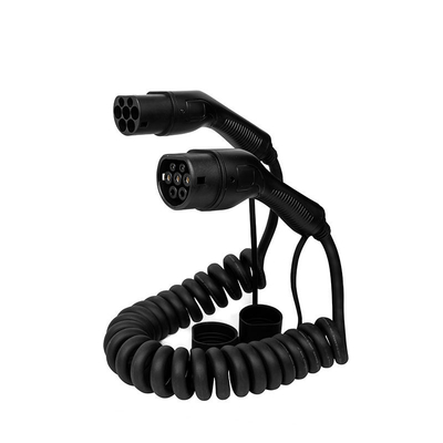 Mercado europeo Cable de carga para vehículos eléctricos de tipo 2 a tipo 1 con un rango de temperatura de -30 oC a 50 oC