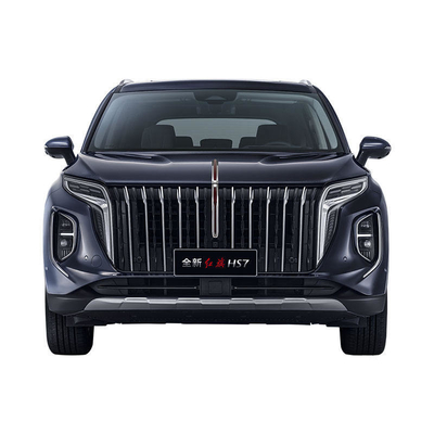 2022 2023 Hongqi Hs7 coche de gasolina con luz diurna LED y delantero 4 trasero 4 radar