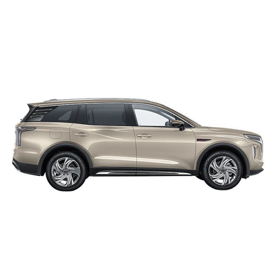 2022 2023 Hongqi Hs7 coche de gasolina con luz diurna LED y delantero 4 trasero 4 radar