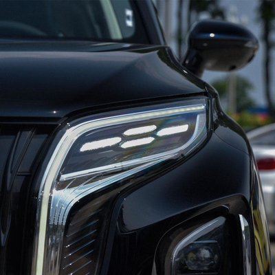 2022 2023 Hongqi Hs7 coche de gasolina con luz diurna LED y delantero 4 trasero 4 radar