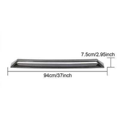 Prueba de fibra de carbono de verdad para la ventanilla del centro de la parrilla delantera para Mercedes Benz W463 W464 G55 G63 AMG 2019 2020