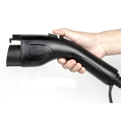 Cargador de automóviles eléctricos portátil IP65 8A-32A ajustable de tipo 1 con voltaje resistente de 2000V