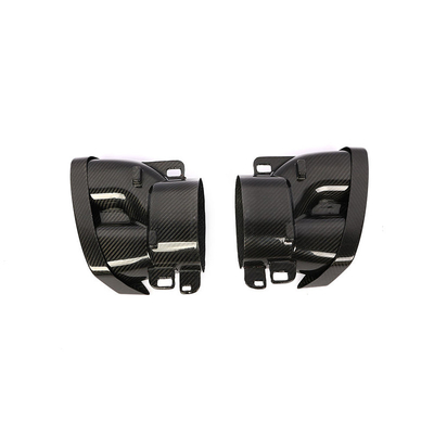 Otros años tuberías de escape de fibra de carbono seca W205 para Mercedes Benz W213 W218 W222 GLE GLC CLA 2019
