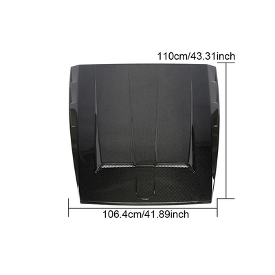 Ventilaciones de capuchones de motores G63 de fibra de carbono avanzada para Mercedes-Benz W463 Clase G G500 G550 AMG 2019