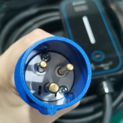Cargador de vehículos eléctricos portátiles GBT Tipo1/Tipo2 Vehículos eléctricos con corriente ajustable 16A/32A