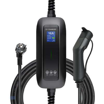 Cargador para vehículos eléctricos 16A de 3,6 kW con clasificación IP66 y voltaje de salida AC 220V del 20%