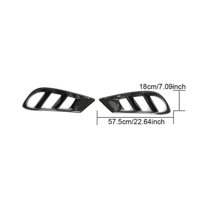 Capa de ventilación del parachoques delantero de carbono para Mercedes Benz Cls W218 Funcionalidad superior