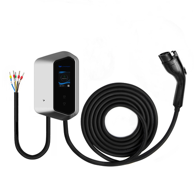 110-240V Voltado de entrada 9kw 11kw Tipo 1 cargador de pared EV con 5M Cable de carga chaqueta TPE