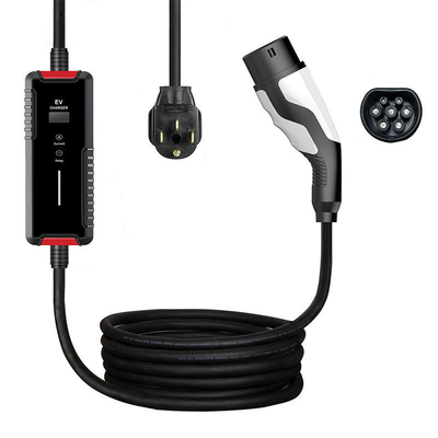 Oem Cable de carga rápida para automóviles EV portátil con 5x6.0mm2 2x0.5mm2 Cable de especificación