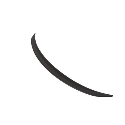 Diseño de piezas de automóviles brillante negro de fibra de carbono Spoiler labial trasero para Mercedes Benz W117